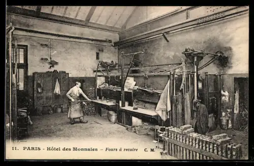 AK Paris, Hôtel des Monnaies, Fours à recuire