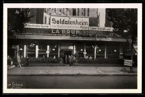 AK Paris, Soldatenheim, Avenue de la Motte-Picquet