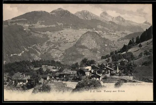 AK Ollon /VD, Panex sur Ollon, Panorama