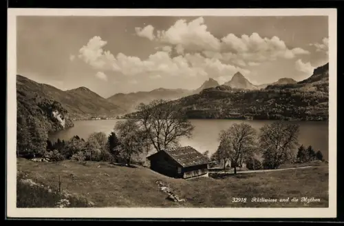 AK Rütli, Rütliwiese, Ortspartie und die Mythen