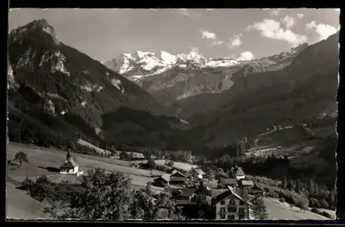 AK Kiental, Golderhorn und Blümlisalp