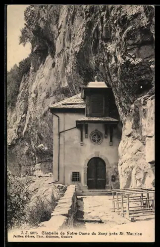 AK Saint-Maurice, Chapelle de Notre-Dame de Scex
