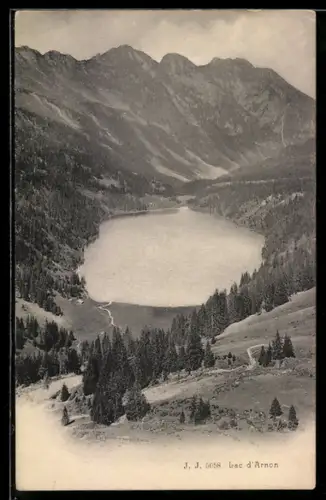 AK Gsteig bei Gstaad, Lac d`Arnon, Panorama