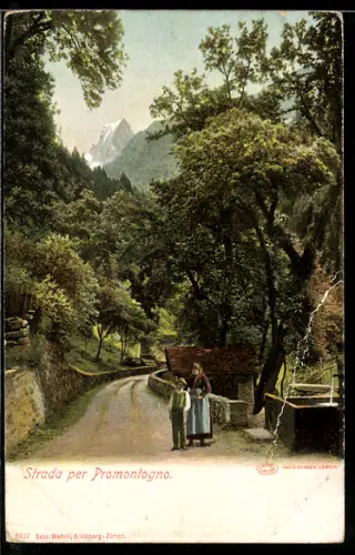 AK Promontogno, Strada per Promontogno