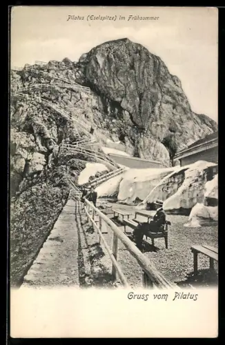 AK Pilatus, Eselspitze im Frühsommer