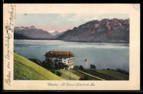 AK Chexbres, Le Grand Hôtel et le Lac