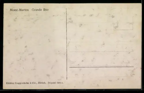 AK Morat-Murten, Grande Rue