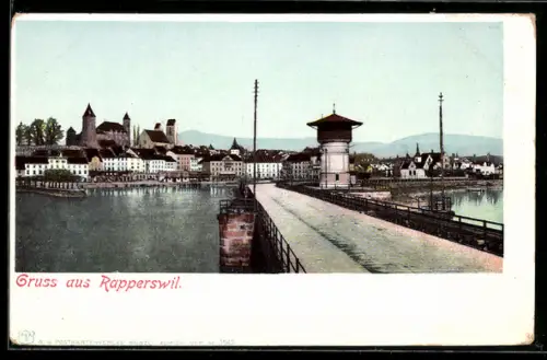 AK Rapperswil, Panorama mit Mole