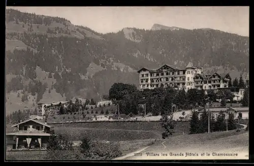 AK Villars, Les Grands Hôtels et le Chamossaire
