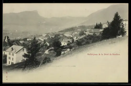 AK Ballaigues, Panorama et le Dent de Vaulion