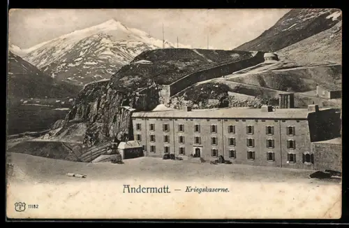 AK Andermatt, Kriegskaserne