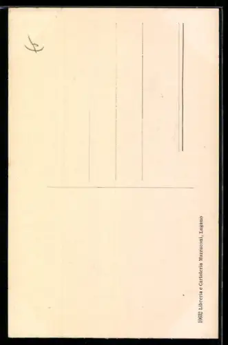 AK Gandria, La Riva mit Fischerbooten