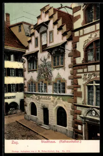 AK Zug, Stadthaus, Rathauskeller