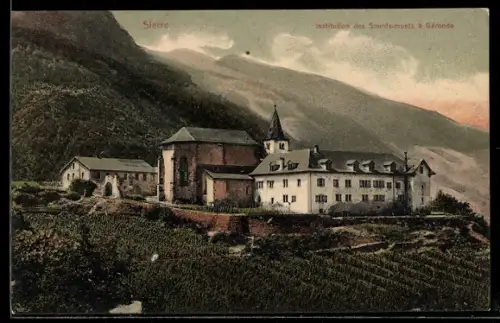 AK Sierre, Institution des Sourds-muets a Géronde