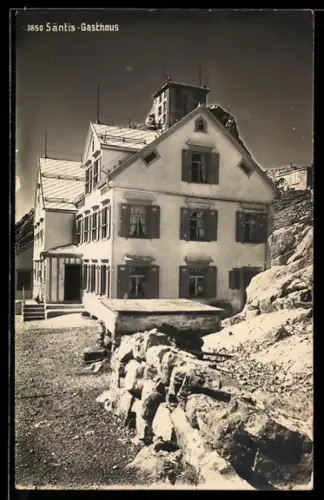 AK Appenzell, Gasthaus Hotel a. d. hohen Säntis