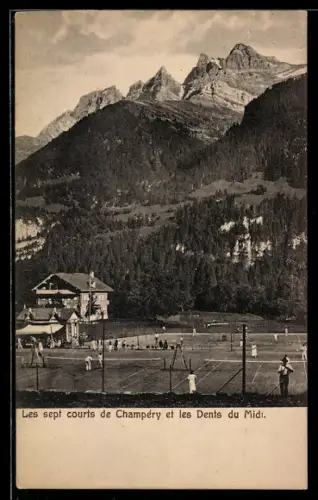 AK Champéry, Les septs courts de Champéry et les Dents du Midi