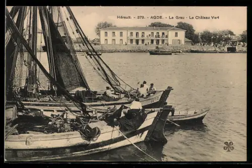 AK Agde /Hérault, Le Grau, Le Chateau Vert