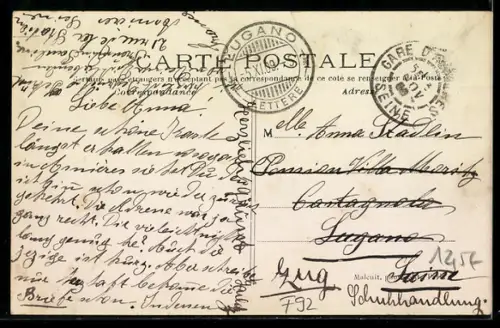 AK Asnières, La Grande-Rue