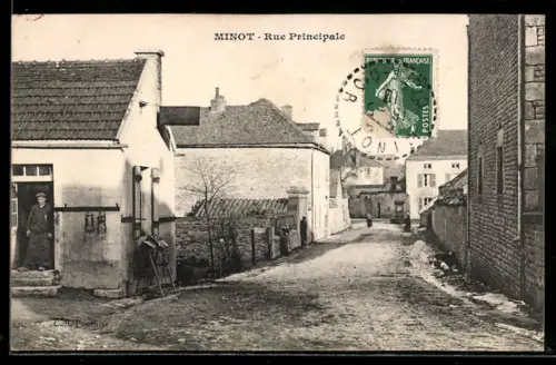 AK Minot, Rue Principale