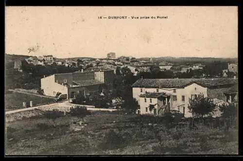 AK Durfort, Vue prise du Portel