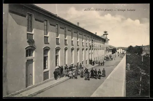 AK Aigues-Vives /Gard, Groupe Scolaire