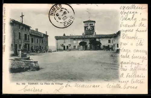 AK Ternay, La Place du Village