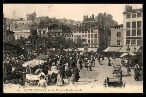 AK Saint-Etienne, Place du Peuple