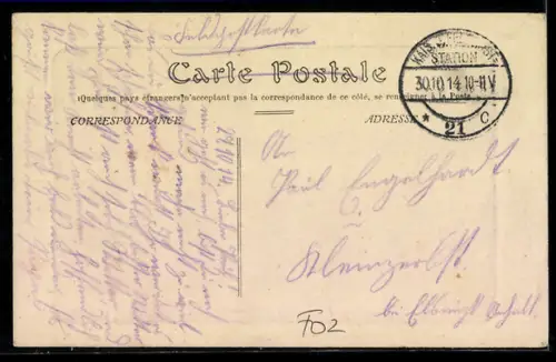 AK Crépy, Place Notre-Dame