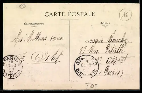 AK Castillon, Rue du Commerce