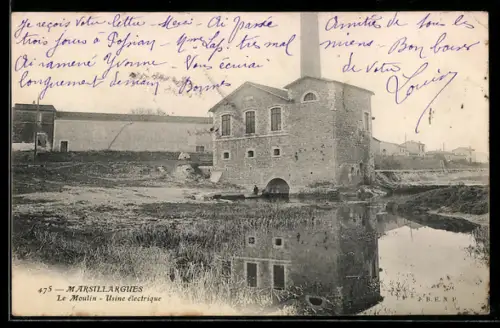 AK Marsillargues, Le Moulin, Usine électrique