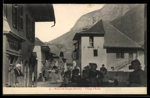 AK École /Savoie, Massif des Bauges