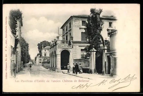 AK Bellevue, Les Pavillons d`Entrèe de l`ancien Chateau