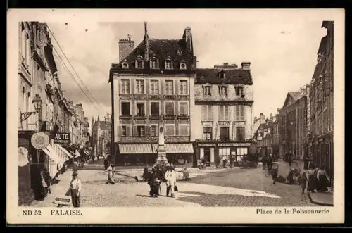 AK Falaise, Place de la Poissonnerie