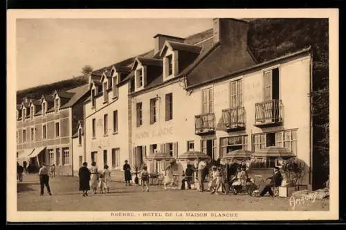 AK Bréhec, Hotel de la Maison Blanche