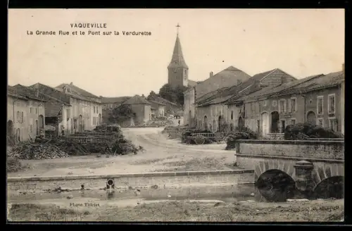 AK Vacqueville, Vue intérieure