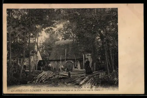 AK Quarré-les-Tombes, La Scierie hydraulique de la Verdière-sur-la-Cure