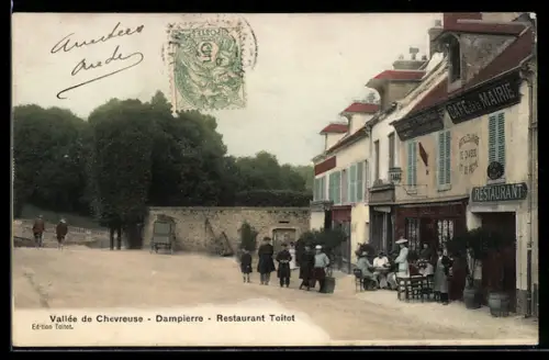 AK Dampierre, Restaurant Toitot, Cafe de la Mairie