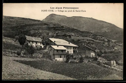 AK Val-d`Oronaye, Village au pied de Saint-Ours