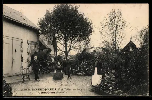 AK Vendôme /L.-et-C., Maison Boudet-Jourdain