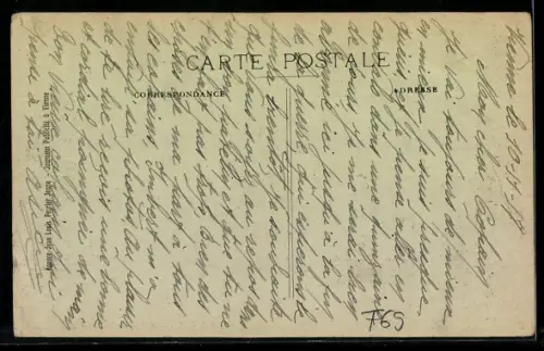 AK Ste-Colombe-Lès-Vienne, Une Rue