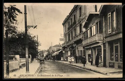 AK Arcachon, Le Boulevard de la Plage