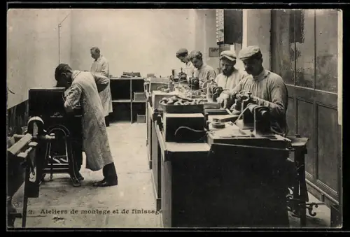 AK Paris, Ateliers de montage et de finissage