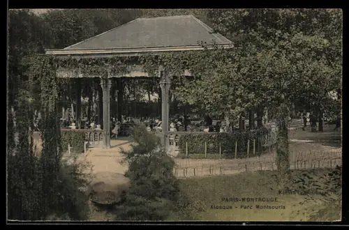AK Paris-Montrouge, Kiosque, Parc Montsouris