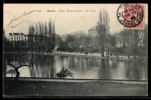 AK Paris, Parc Montsouris, Le Lac