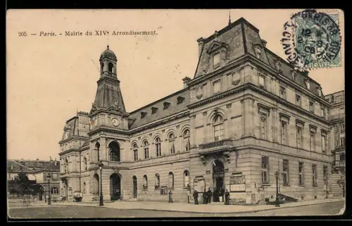 AK Paris, Mairie du XIVe Arrondissement