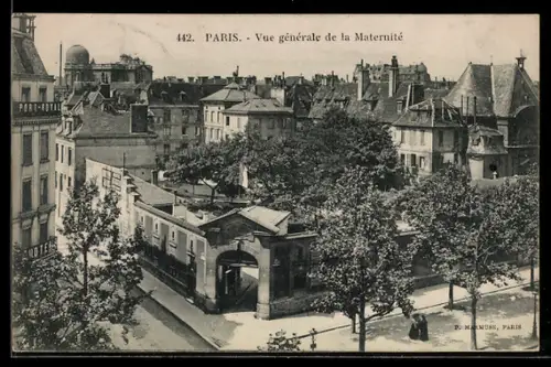 AK Paris, Vue générale de la Maternité