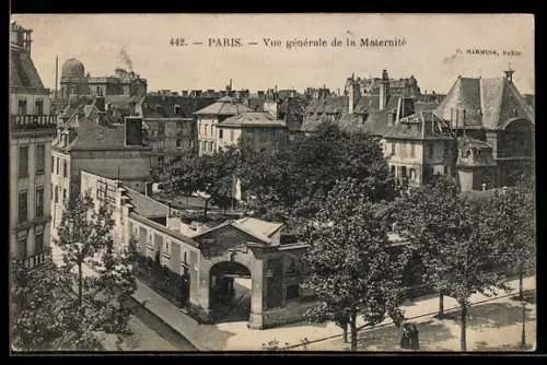 AK Paris, Vue générale de la Maternité