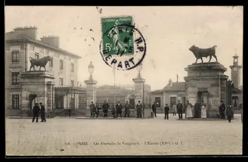 AK Paris, Les Abattoirs de Vaugirard, L`Entrée