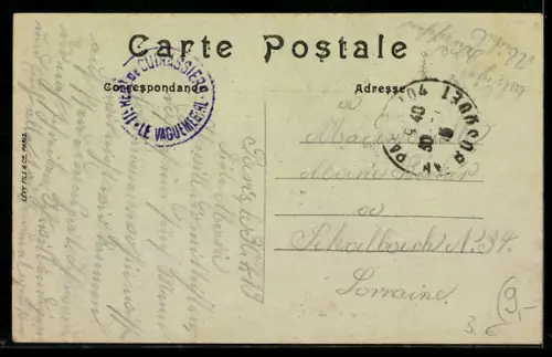 AK Paris, La Rue du Commerce animée