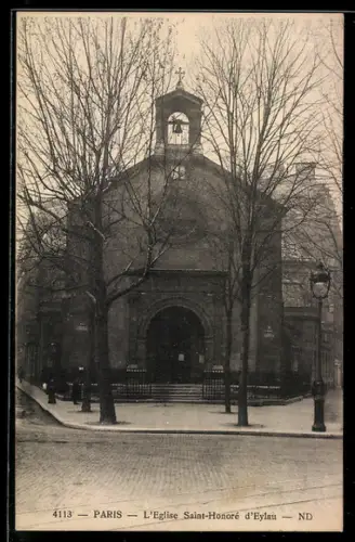 AK Paris, L`Église Saint-Honoré d`Eylau